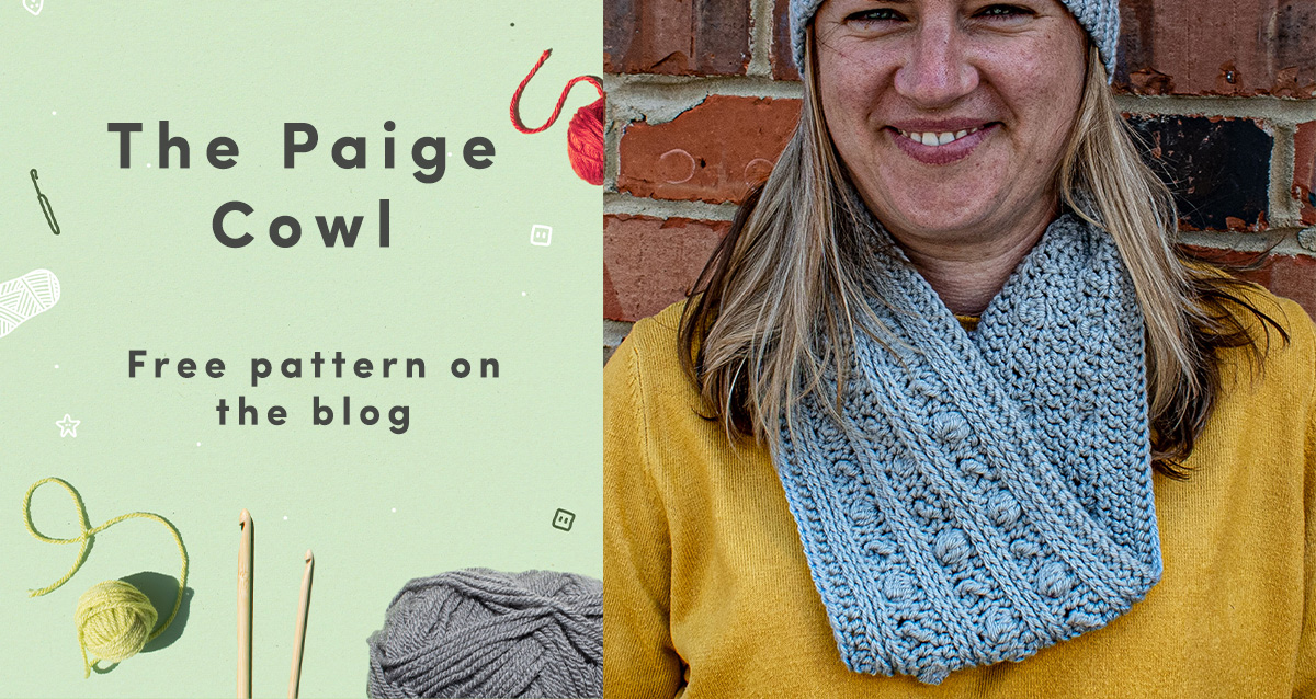 Gorgeous Autumn Textured Cowl – Free Crochet Pattern