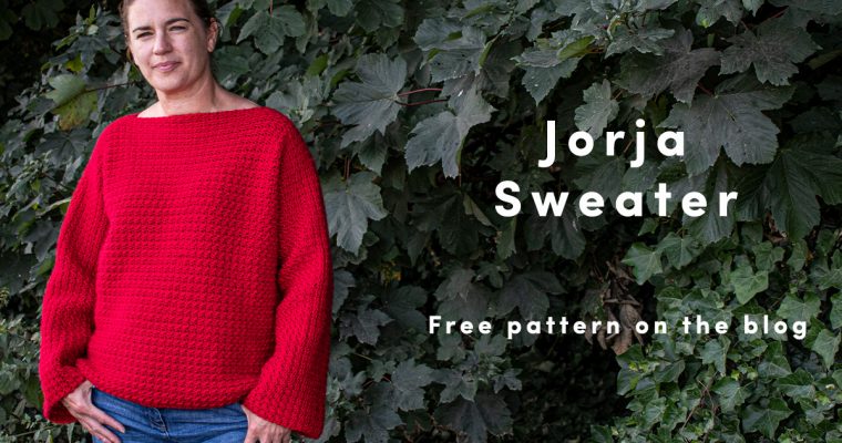 The Jorja Sweater – Easy Free Crochet Pattern