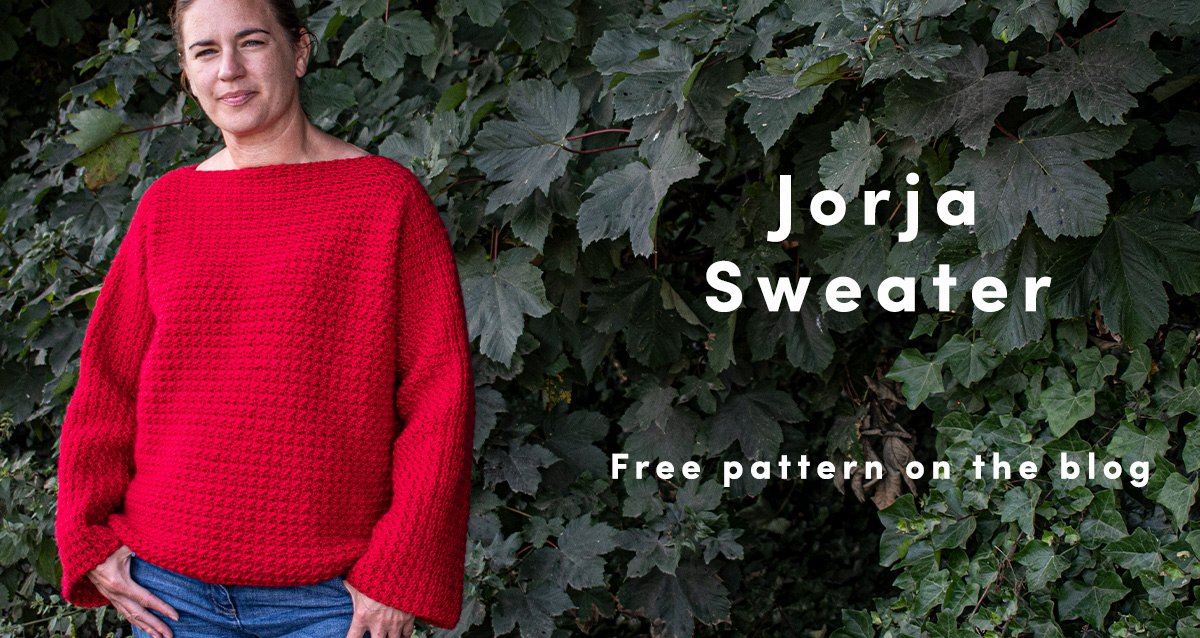 The Jorja Sweater – Easy Free Crochet Pattern