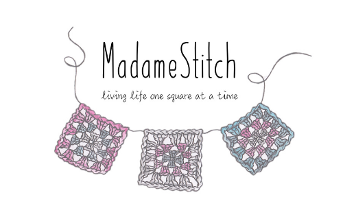 Madame Stitch is sharing her infinity scarf crochet pattern free