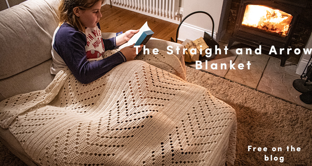 Want to Learn Filet Crochet? Try this Free Blanket Pattern