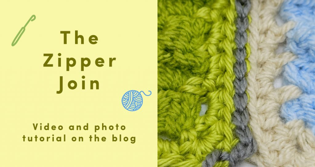 Want to try a new joining method? Try the zipper join Sunflower