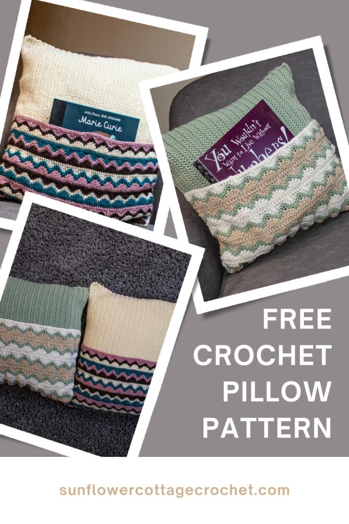 Free Crochet Pillow Pattern - Sunflower Cottage Crochet