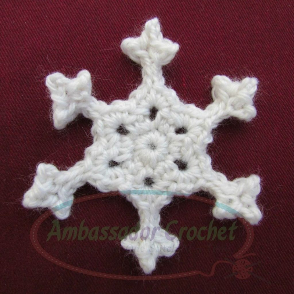 Snappy Snowflake by Ambassador Crochet