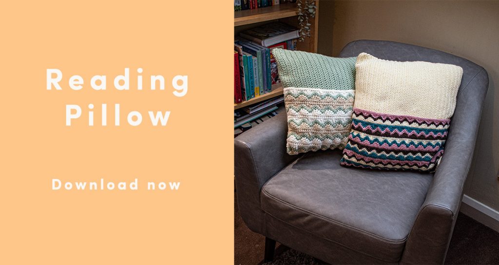 Reading Pillow Pattern Sunflower Cottage Crochet