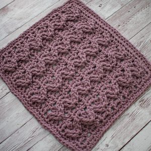 this crochet washcloth pattern has a gorgeous texture.