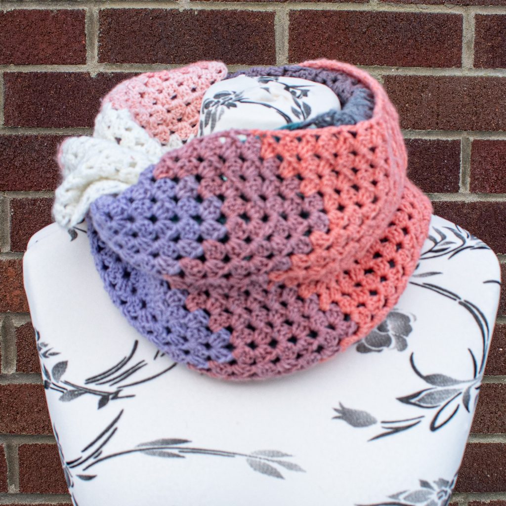 You could sew the ends together on this free crochet scarf pattern to create a gorgeous infinity scarf.