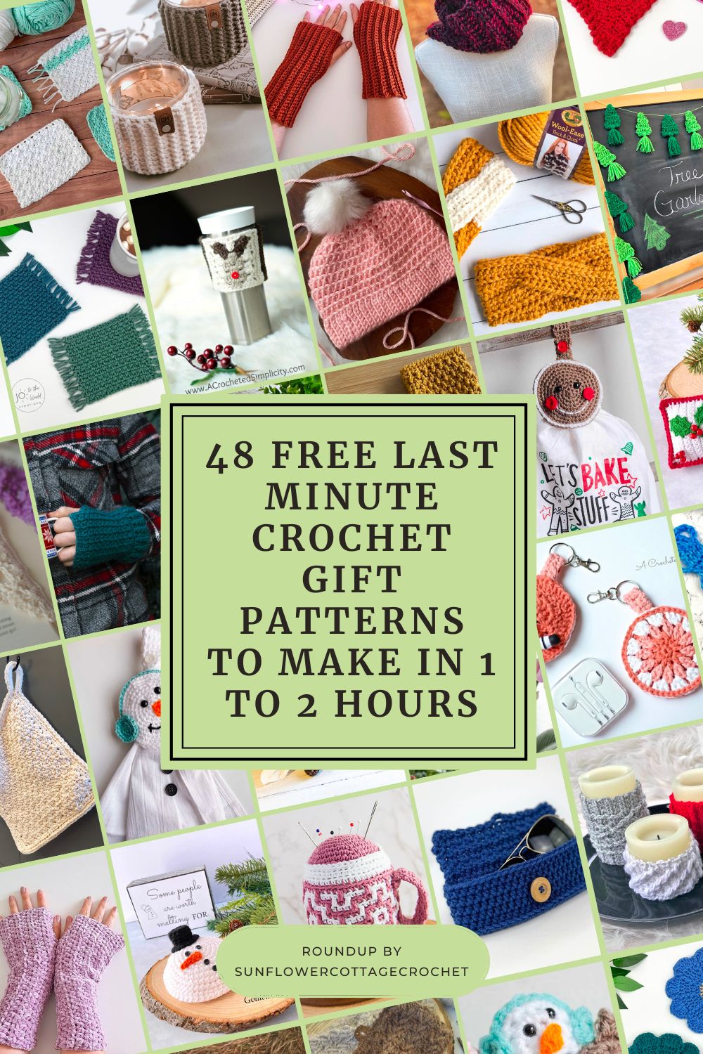 48 FREE Last Minute Crochet Gift Patterns To Make in 1 to 2 Hours