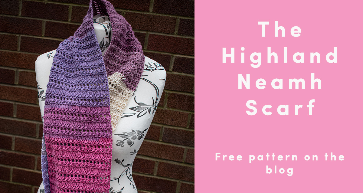 Looking for a Quick and Free Crochet Scarf Pattern? Try this one!