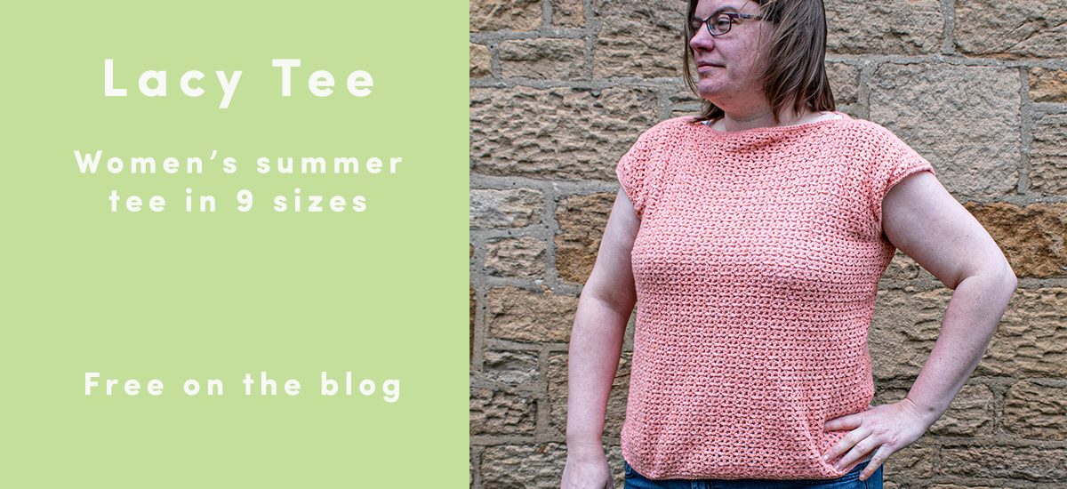 Free Summer Crochet Pattern for Women in 9 adult sizes!
