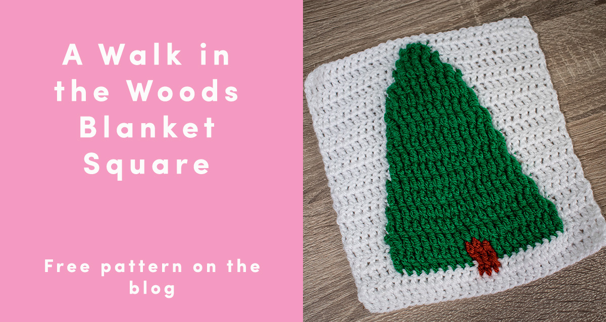 Walk in the Woods with this blanket square – Free Crochet Pattern