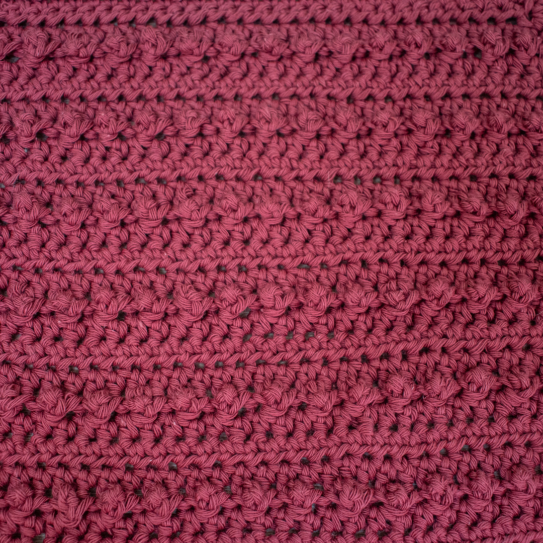 Little Dots Washcloth or Bonding Square Sunflower Cottage Crochet