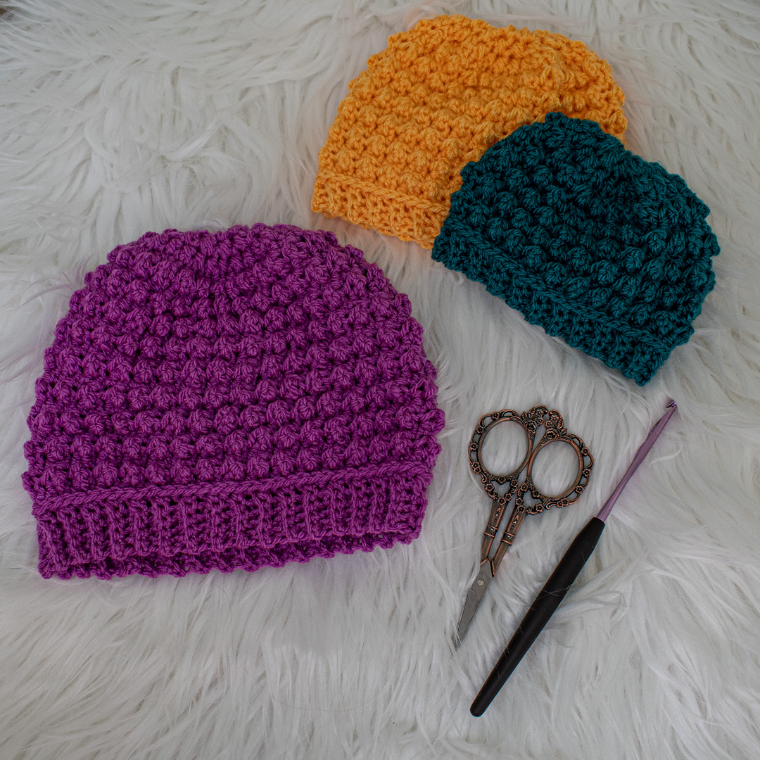 Make it special with the Little Dots Preemie Baby Hat Crochet Pattern ...