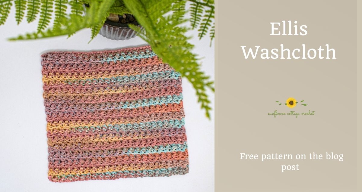 Free & Easy Ellis Washcloth Crochet Pattern: Best Stitch for
